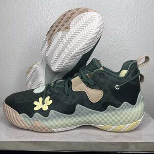 New Adidas James Harden Vol 6 Green Oxide Mens Size 11 Basketball Shoes size11